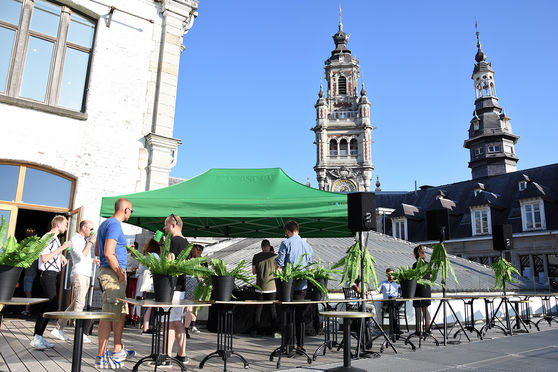 Evénement sur le rooftop de Lille