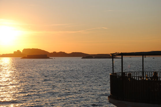 Coucher de soleil - Terrasse