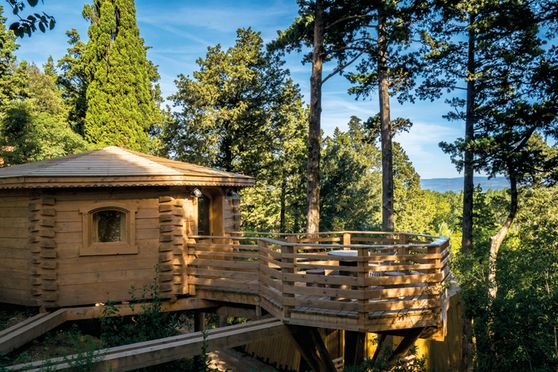 Les Cabanes dans les bois