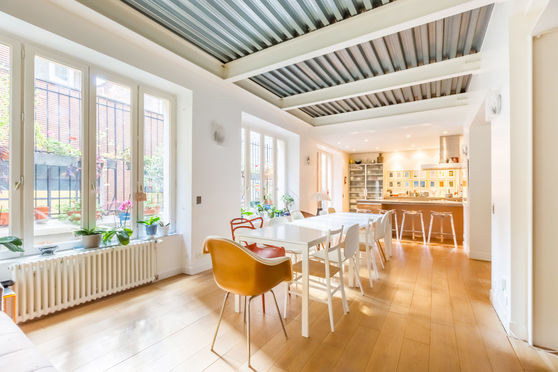 Loft cosy et lumineux d'Alain et sa terrasse