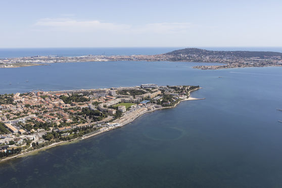 La Presqu'ïle de Balaruc, face à Sète et en lisière de l'étang de Thau