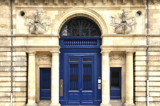 Entrée de l'Hôtel Fenwick